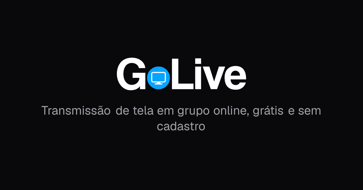 https://golive.nemtudo.me/ social preview image